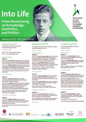 Rosenzweig Conference