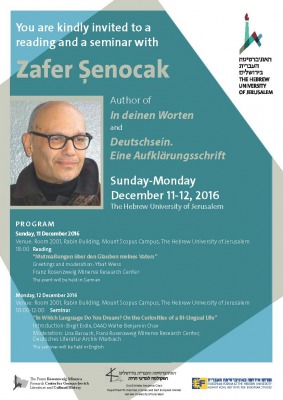 Zafer Senocak Poster